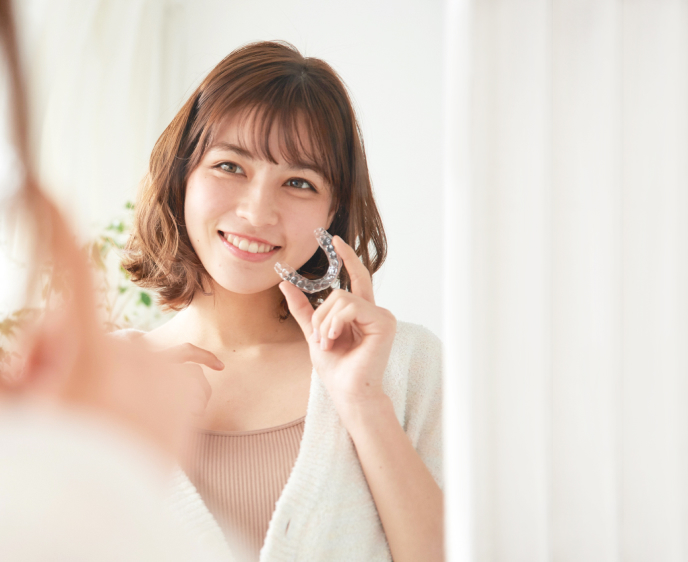 エミニナル矯正で納得の歯並び